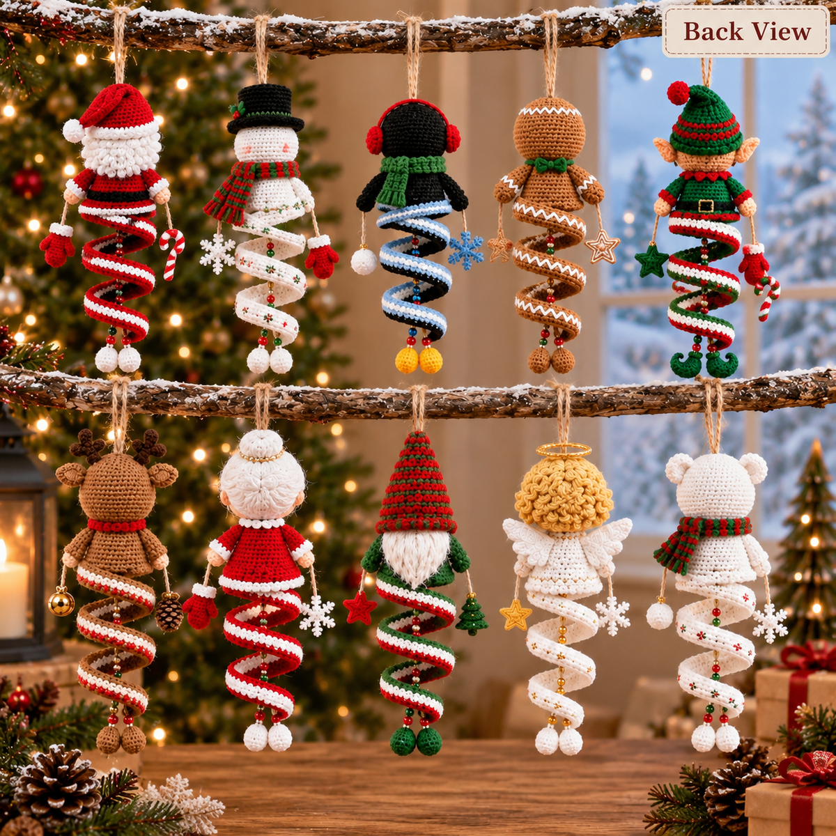 10 in 1 Holiday Christmas Pattern