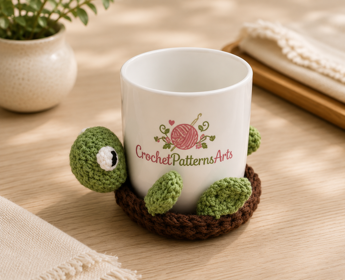 Pop-Up Animal Coasters Crochet Pattern Bundle