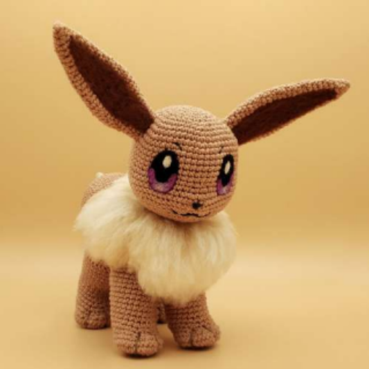 Eevee Crochet Pattern, Amigurumi