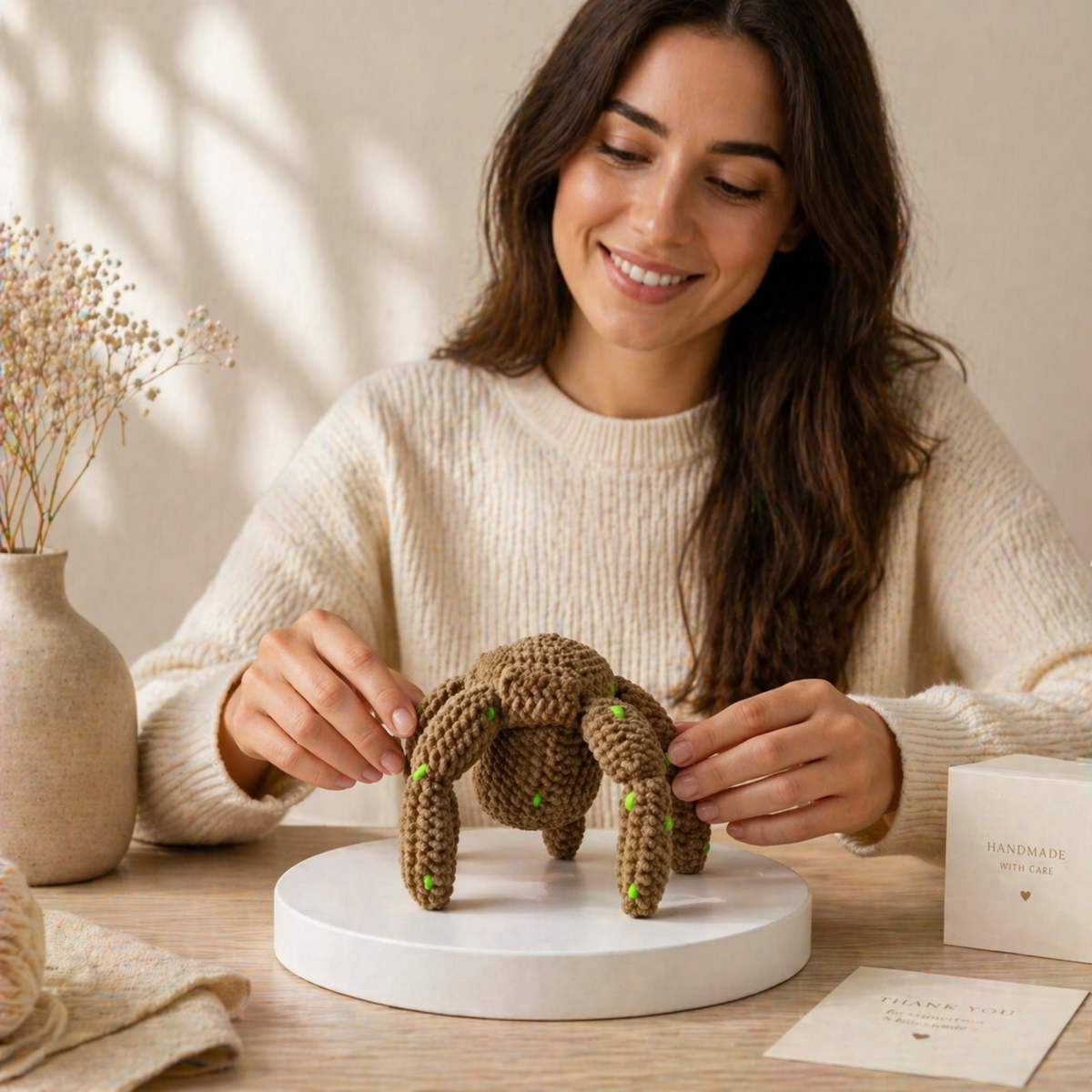 Alien Rock Buddy Crochet Pattern