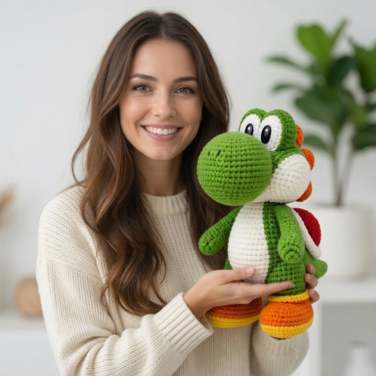Green Dinosaur Crochet Pattern